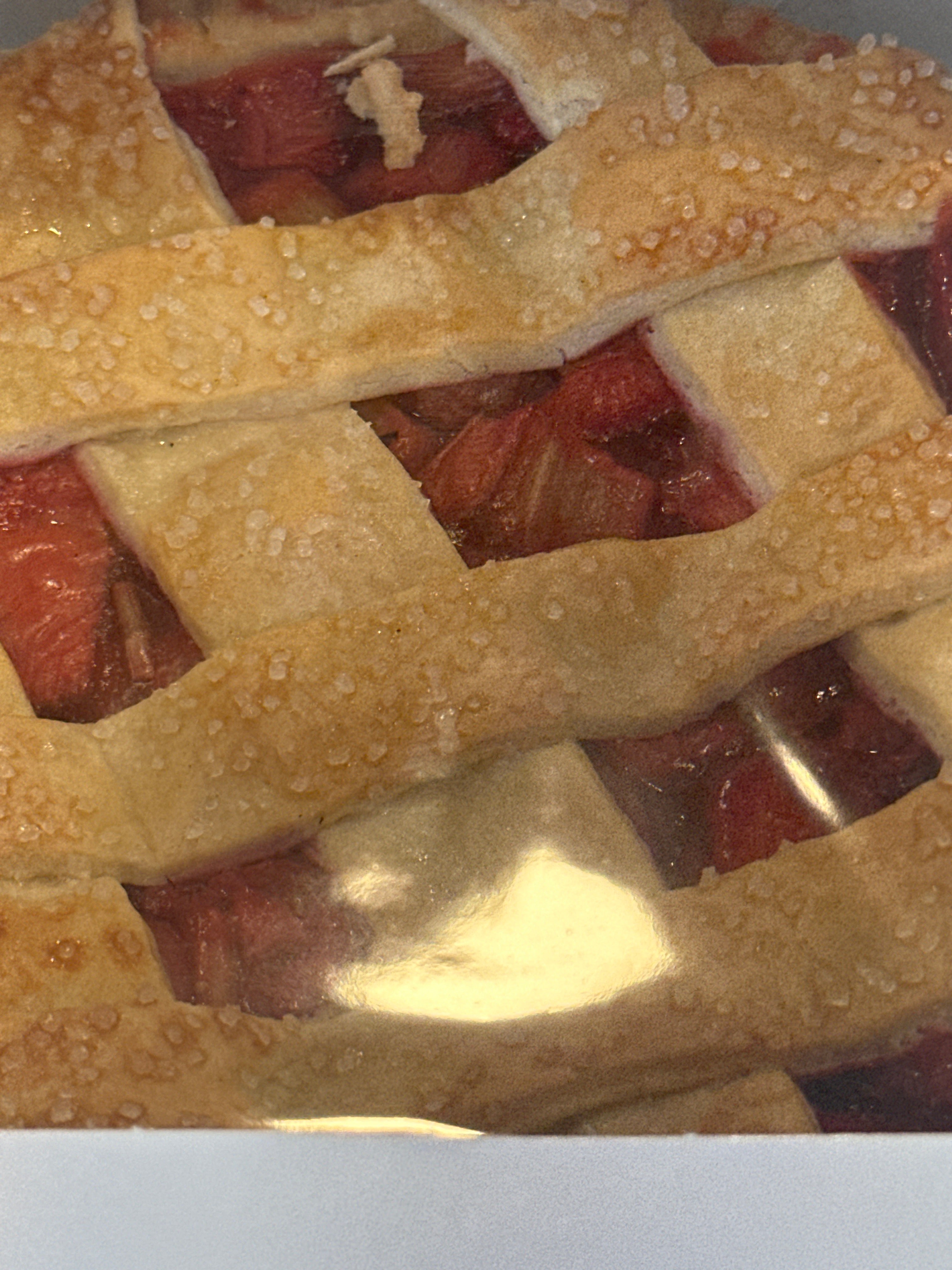 Fruit Pie - Strawberry Rhubarb
