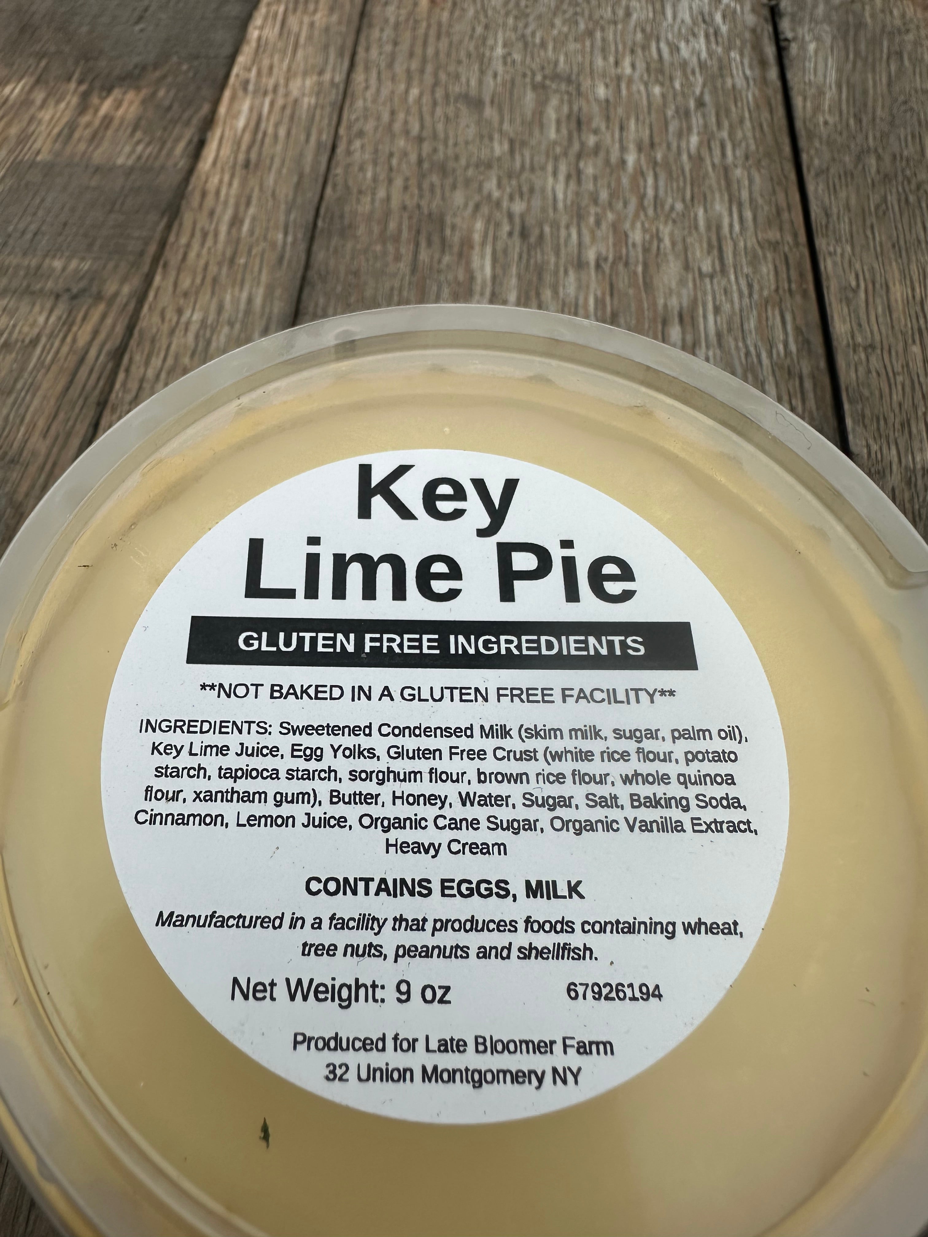 Key Lime Pie - Gluten Free